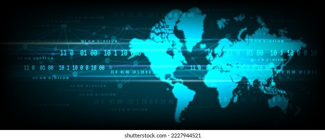 abstract background The pattern of the high-tech communication network technology world