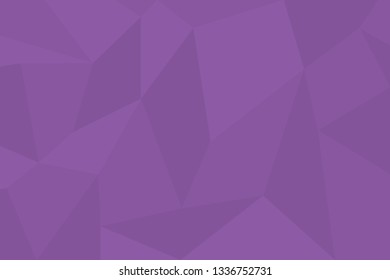 Abstract background pattern made with trapezoids shapes in tones of purple color. Modern, simple, futuristic geometric vector art.
