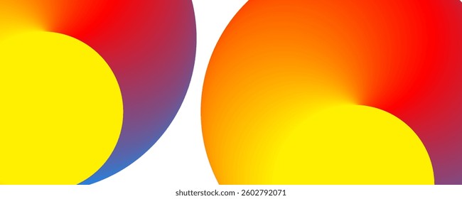 Abstract Background Pattern, Abstract orange and red gradient geometric shape circle background. Modern futuristic background. Can be use for landing page, book covers, brochures, flyers, magazines, a