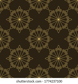 Abstract background pattern. Seamless geometric pattern: for fabric, tile, interior design. The texture of the Wallpaper. Vector background image