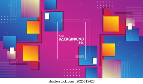 Abstract Background Pattern Set with Dummy Text for Web Design, Landing Page, and Print Material.