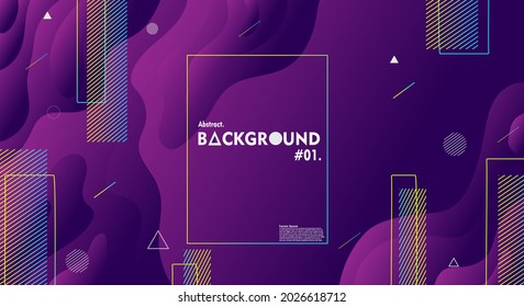 Abstract Background Pattern Set with Dummy Text for Web Design, Landing Page, and Print Material.