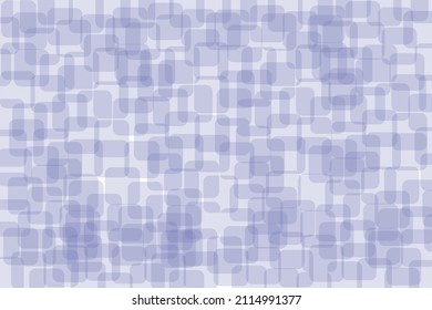Abstract background pattern of stack of irregular transparent square with very peri color