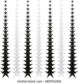 Abstract background pattern with stars. Vector icon illustration.