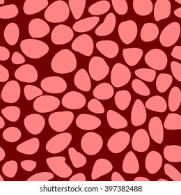 Abstract background pattern stones red
