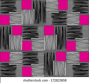 abstract background pattern, with strokes/stripes and squares