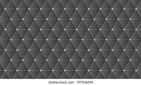 Abstract background pattern with triangles. Triangular shapes with gradient texture and dots