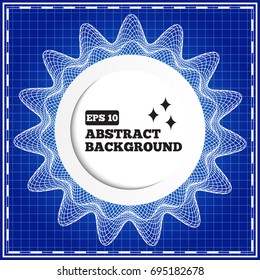 Abstract background with pattern. Vector illustration
