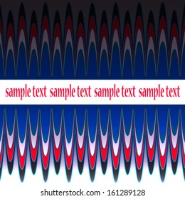 Abstract background a pattern with waves of a line