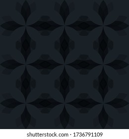 abstract background with patterns like flower, hypnotic, fractal shapes. it can be used as banner, backdrop, cover page, etc. vector drawn