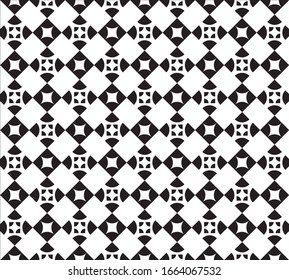 abstract background patterns are seamless. black and white with a simple and modern style
