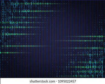 Abstract background pc monitor code.
