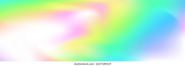 Abstract Background. Pearlescent Gradient. Soft Multicolor Template. Shiny Cover. Rainbow Foil. Tie Dye Pop Texture. Hologram Texture. Blur Glitter. Pink Abstract Background