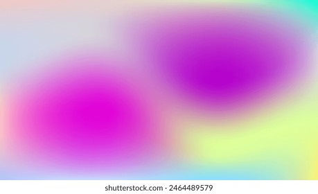 Abstract Background. Pearlescent Texture. Metal Surface. Holographic Texture. Cosmos Flyer. Vibrant Foil. Blur Futuristic Brochure. Blue Neon Gradient. Purple Abstract Background