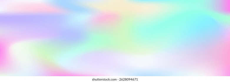 Resumo do histórico. Textura Pearlescente. Gradiente Retro Rosa. Papel Vintage. Ilustração geométrica brilhante. Líquido. Textura Do Holograma. Brilho de Borrão. Fundo abstrato azul
