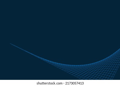 Abstract background with perspective grid. Vector abstract background design banner. Vector illustration.