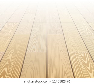 Abstract background with a perspective parquet. Vector illustration