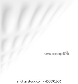 Abstract background with perspective. White soft texture. Vector illustration eps10.