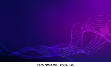Abstract background picture, showing complex electromagnetic waves.