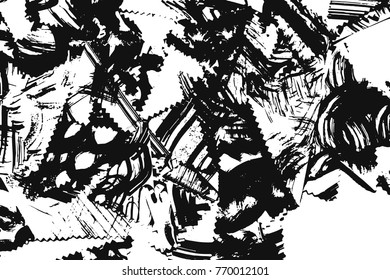 Abstract background. Pieces of paper.