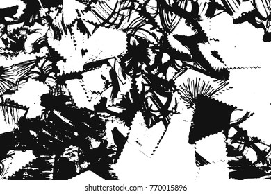 Abstract background. Pieces of paper.