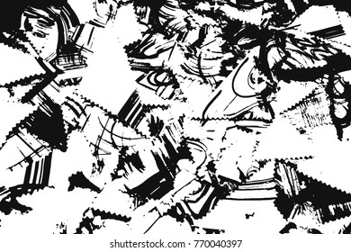 Abstract background. Pieces of paper.
