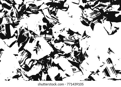 Abstract background. Pieces of paper.