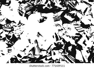 Abstract background. Pieces of paper.