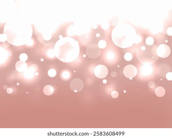 Abstract background of pink beautiful shining light