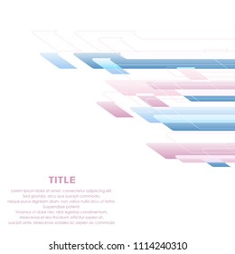 Abstract Background Pink blue Blank space