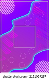 Abstract background in pink with blue gradation with square pattern. can be used as a poster, wallpaper or something else