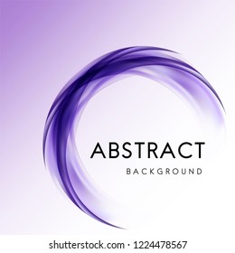 Abstract background with pink circle