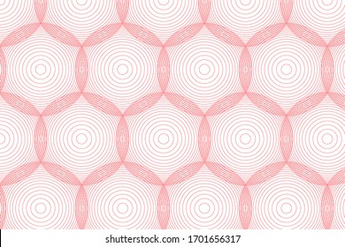 Abstract  background with pink circles.