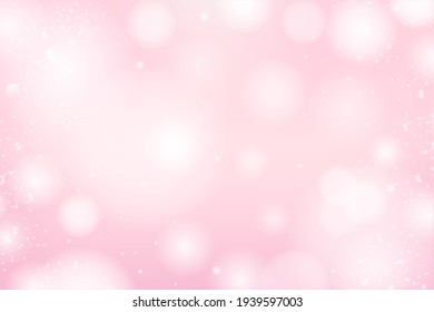 Abstract background pink color light bokeh blurred soft focus 
