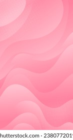 Abstract background pink color with wavy lines and gradients is a versatile asset suitable for various design projects such as websites, presentations, print materials, social media posts 