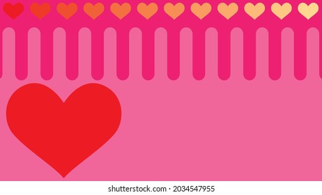 Abstrakter Hintergrund, rosafarbene Farbe am besten für Valentinstag