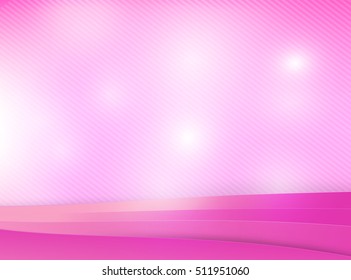 Abstract background pink curve and layed element vector illustration