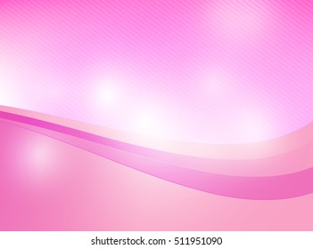 Abstract background pink curve and layed element vector illustration