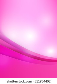 Abstract background pink curve and layed element vector illustration