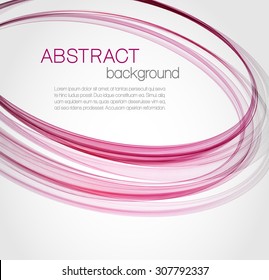 Abstract background with pink ellipses
