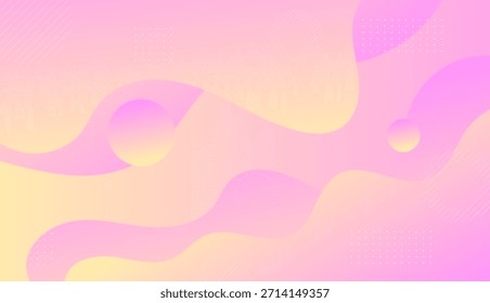 Abstrakter Hintergrund mit rosa fließenden flüssigen Formen und weichem Farbverlauf.