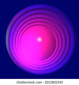 abstract background, pink glow in the night sky