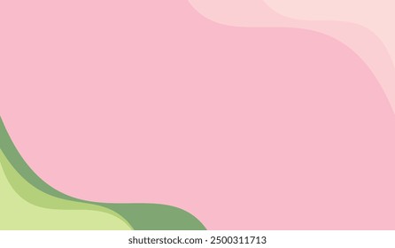 Abstract background in pink and green colors. For wallpaper and others.