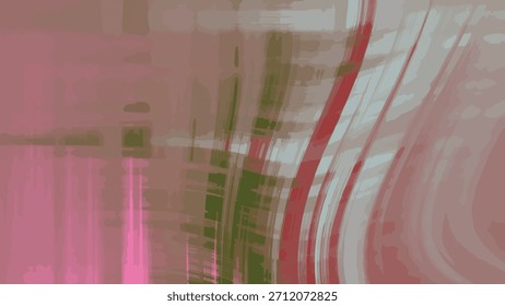 Fundo abstrato com cores rosa, verde e branco criando um efeito de movimento fluido, Abstracts Twirl, Stock royalty.