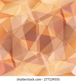 Abstract background with pink and light brown triangles.