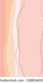 Abstract Background Pink line Pastel Color For Story Template Graphic Design Minimalist Modern