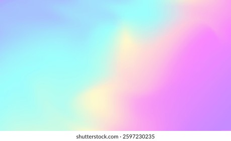 Abstract Background. Pink Metal Gradient. Pearlescent Texture. Blur Poster. Soft Futuristic Template. Modern Foil. Iridescent Texture. Digital Card. Purple Abstract Background