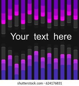 Abstract background with pink oval for your text . Eps 10 vector illustration