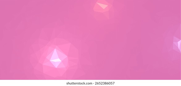 Fundo abstrato Padrão de polígono rosa forma de triângulo de baixo poli, fundo geométrico com design de fundo de baixo poli. 