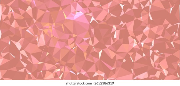 Fundo abstrato Padrão de polígono rosa forma de triângulo de baixo poli, fundo geométrico com design de fundo de baixo poli. 